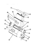 Graphic panel, control hood and controls (le8217w2/ple8217w2) (le8317l2/ple8317l2) (le8317w2/ple8317w2) (le8407l2/ple8407l2) (le8407w2/ple8407w2) (le8457l2/ple8457l2) (le8457w2/ple8457w2) (le8517l2/ple8517l2) (le8517w2/ple8517w2) (le8607l2/ple8607l2) (le8