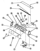 Graphic panel, control hood and controls