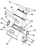 Graphic panel, control hood and controls