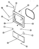Lower access panel, front panel and seal