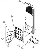 Heater box assembly originally on electric dryer