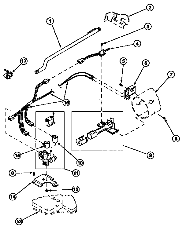 GAS VALVE, IGNITER AND GAS CONVERSION KITS