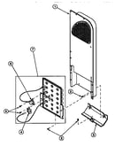 Heater box assembly originally on electric dryer (ce4317l2/pce4317l2) (ce4317w2/pce4317w2) (ce8317w2/pce8317w2) (ce8407w2/pce8407w2) (ce8517w2/pce8517w2) (ce9207w2/pce9207w2) (cg8409w2/pcg8409w2) (le4217l2/ple4217l2) (le4217w2/ple4217w2) (le4317l2/ple4317