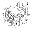 Caloric RBL39AA0,5/P11417155NW oven cavity diagram
