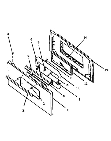 Oven door