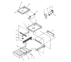 Amana TR21S4E-P1196104WE cabinet shelving diagram