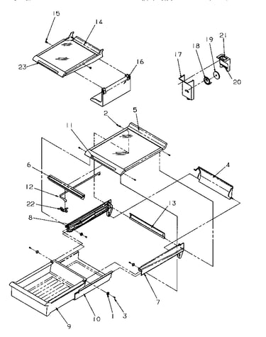 Cabinet shelving