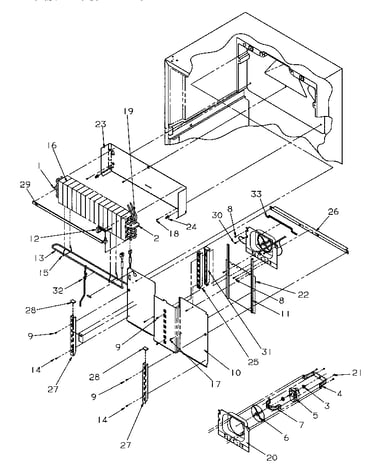 Evaporator area