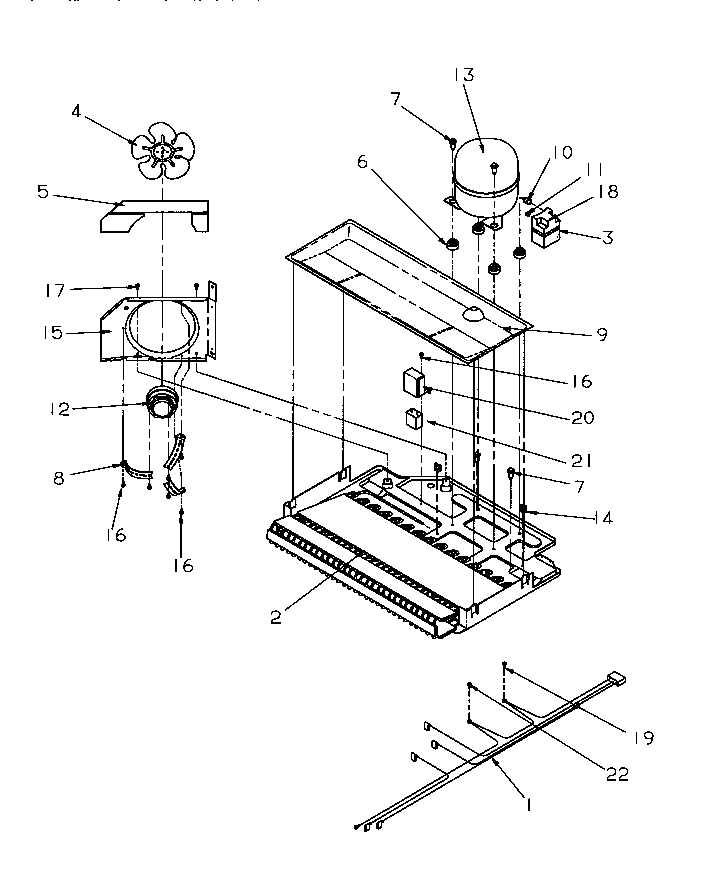 Compressor compartment