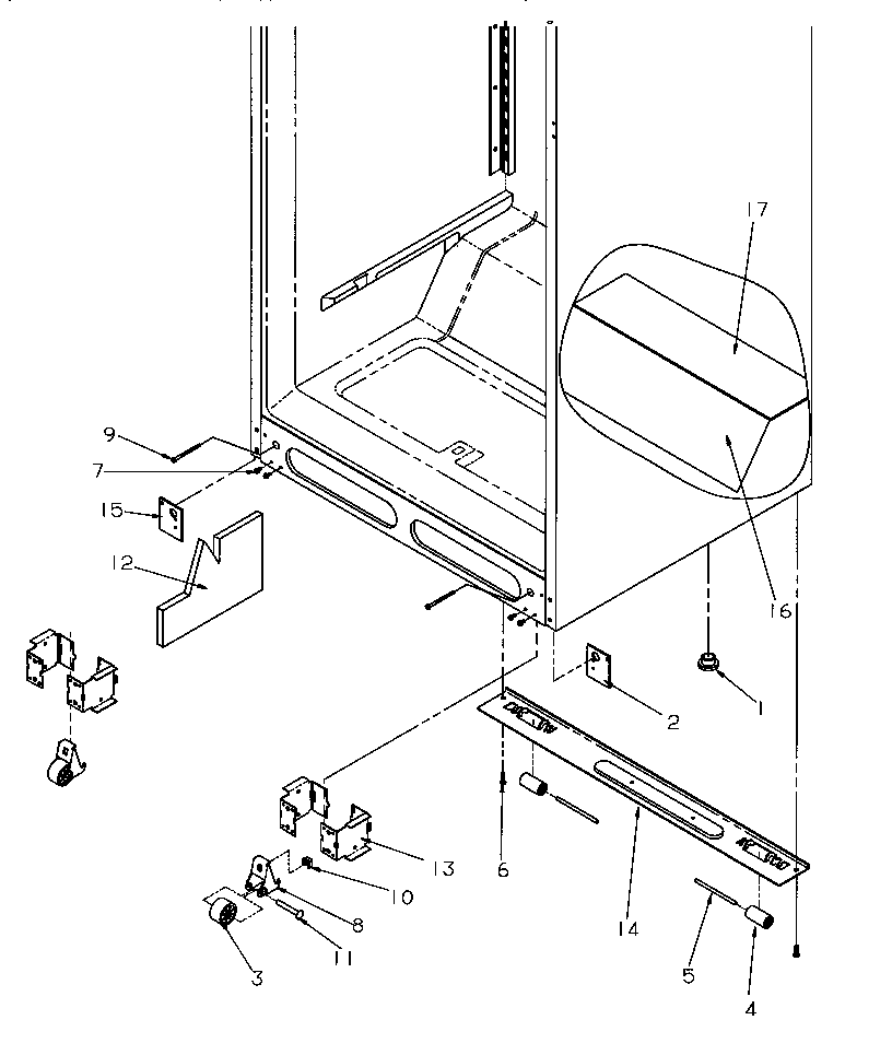 Cabinet bottom