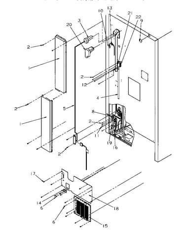 Cabinet back