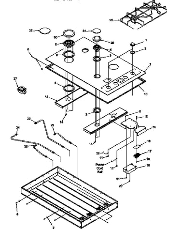 Cooktop assembly
