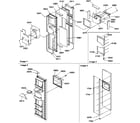 Amana SRDE27S3W-P1190602WW freezer door diagram