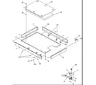 Amana AK2H300W-P1156302S heater box assembly diagram