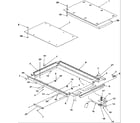 Amana AK2H30HRW-P1171805S heater box assembly diagram