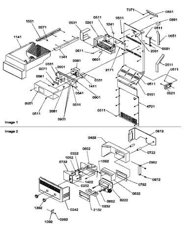 Ice maker/control assy