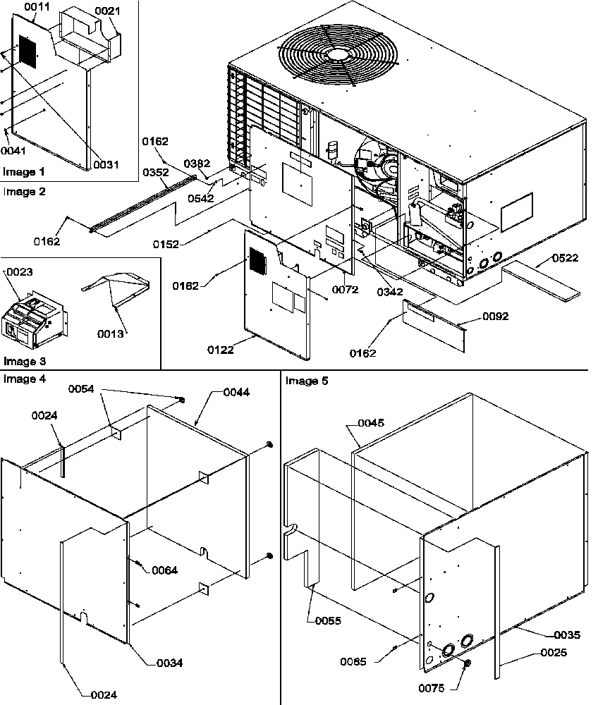 Outer cabinet