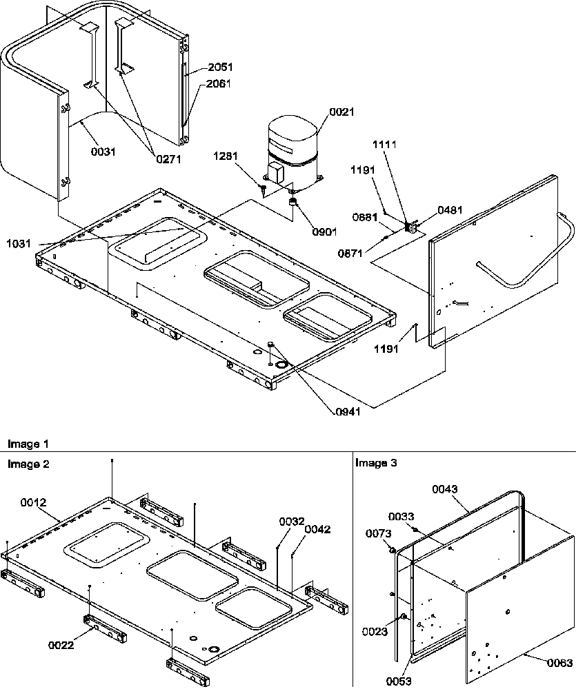 Compressor/basepan