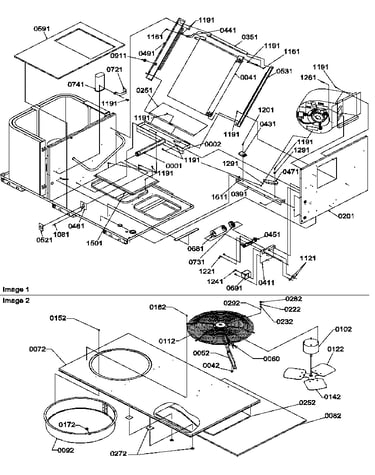 Blower/top assy