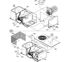 Amana PGC30B0702A/P1205403C heat exchanger/condenser grill diagram