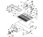 Amana SSD21SL-P1193908WL machine compartment diagram