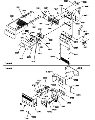 Ice maker/control assy