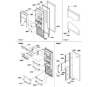 Amana SR20TL-P1190102WL refrigerator door diagram