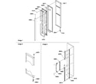 Amana SR20TW-P1190102WW freezer door diagram