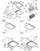 Shelves, deli, crisper assemblies, & accessories