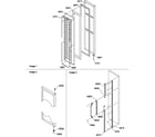 Amana SR25TE-P1194002WE freezer door diagram