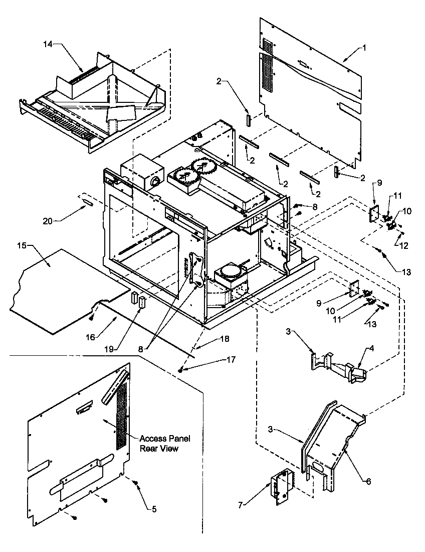Chassis assembly parts