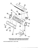 Graphic panel, control mounting plate and controls (cw4202w2/pcw4202w2a) (cw8202w2/pcw8202w2a) (cw8203w2/pcw8203w2a) (cw8413w2/pcw8413w2a) (lw2001w2/plw2001w2a) (lw2501l2/plw2501l2a) (lw2501w2/plw2501w2a) (lw3502l2/plw3502l2a) (lw3502w2/plw3502w2a) (lw350
