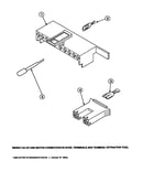 Mixing valve and motor connection blocks, terminals (cw4202w2/pcw4202w2a) (cw8202w2/pcw8202w2a) (cw8203w2/pcw8203w2a) (cw8413w2/pcw8413w2a) (lw2001w2/plw2001w2a) (lw2501l2/plw2501l2a) (lw2501w2/plw2501w2a) (lw3502l2/plw3502l2a) (lw3502w2/plw3502w2a) (lw35