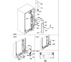 Amana SB520SW-P1185003WW cabinet back diagram