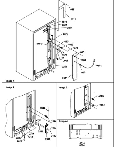 Cabinet back