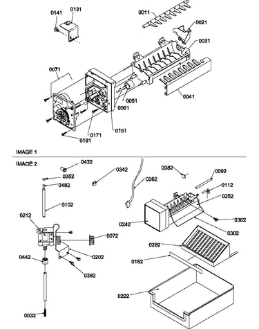 Ice maker parts and add on ice maker kit