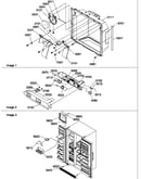 Ice & water cavity, electronic bracket, & toe grille