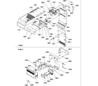 Amana SRDE327S3W-P1307101WW ice maker/control assy diagram