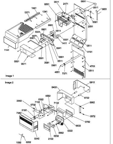Ice maker/control assy