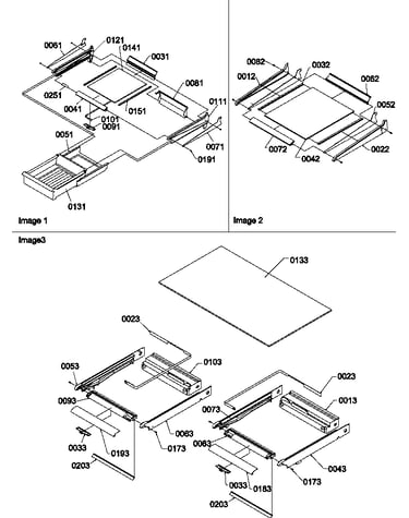 Shelving assemblies