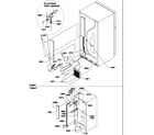 Amana TH21TE-P1301802WE cabinet back diagram