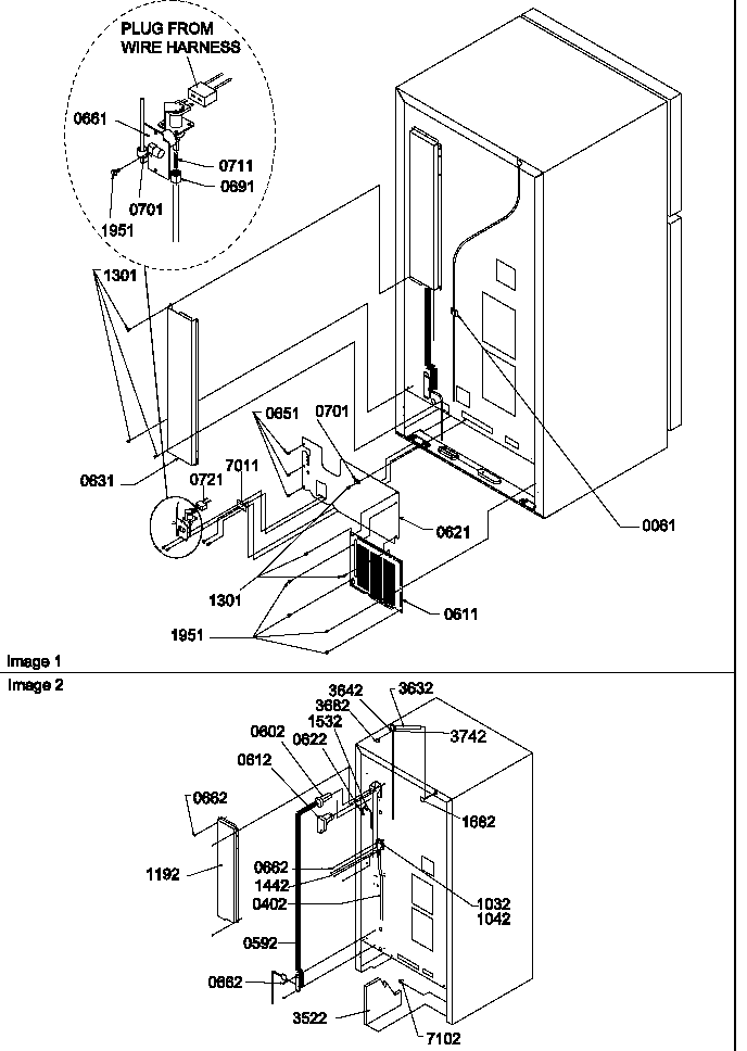 Cabinet back