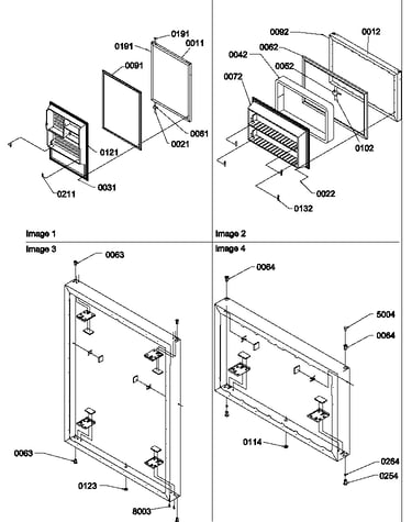 Door assemblies
