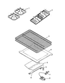 Oven components & grates (agc585e/p1142922ne) (agc585e/p1142925ne) (agc585e/p1143082ne) (agc585e/p1143131ne) (agc585e/p1143194ne) (agc585ll/p1143112nll) (agc585ll/p1143131nll) (agc585ll/p1143194nll) (agc585ww/p1142922nww) (agc585ww/p1142925nww) (agc585ww