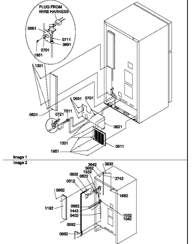 Cabinet back