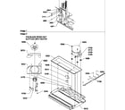 Amana TR21S4L-P1196106WL machine compartment diagram
