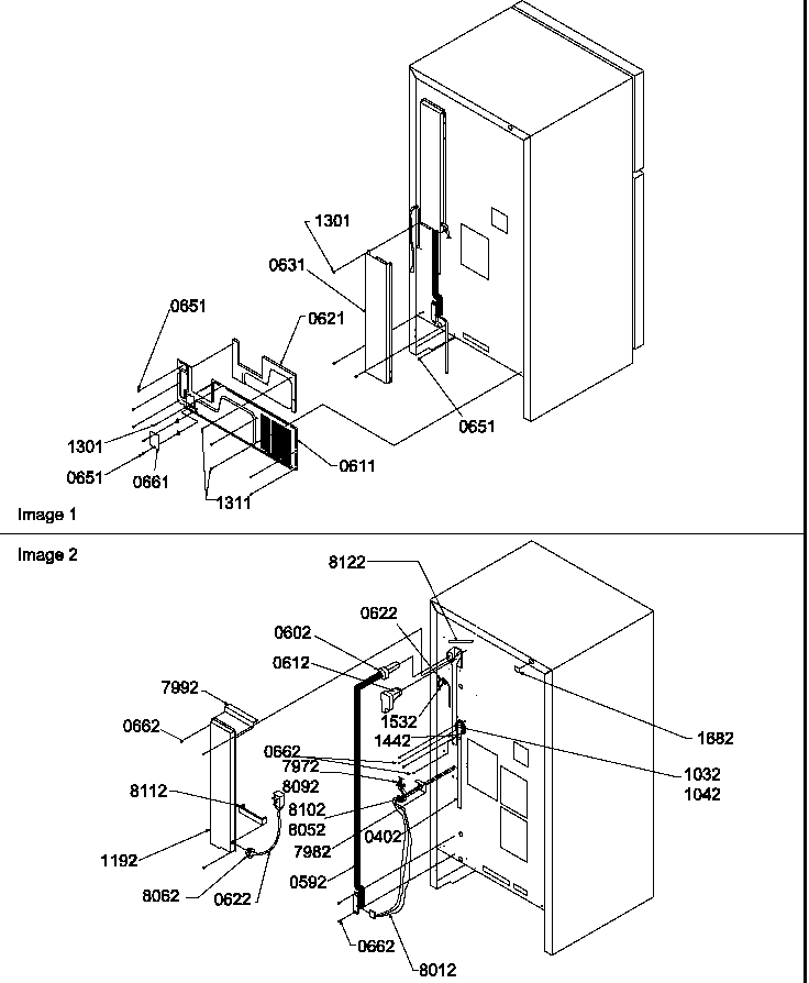 Cabinet back