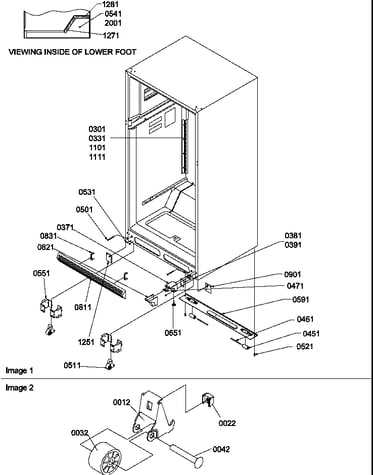 Ladders, lower cabinet and rollers