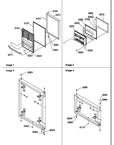 Door assemblies