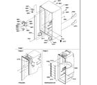 Amana SXD520SW-P1182402WW cabinet parts diagram